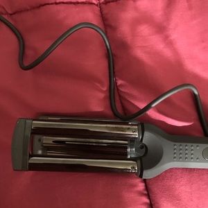 L’ange LE waver 3 barrel waving Iron titanium